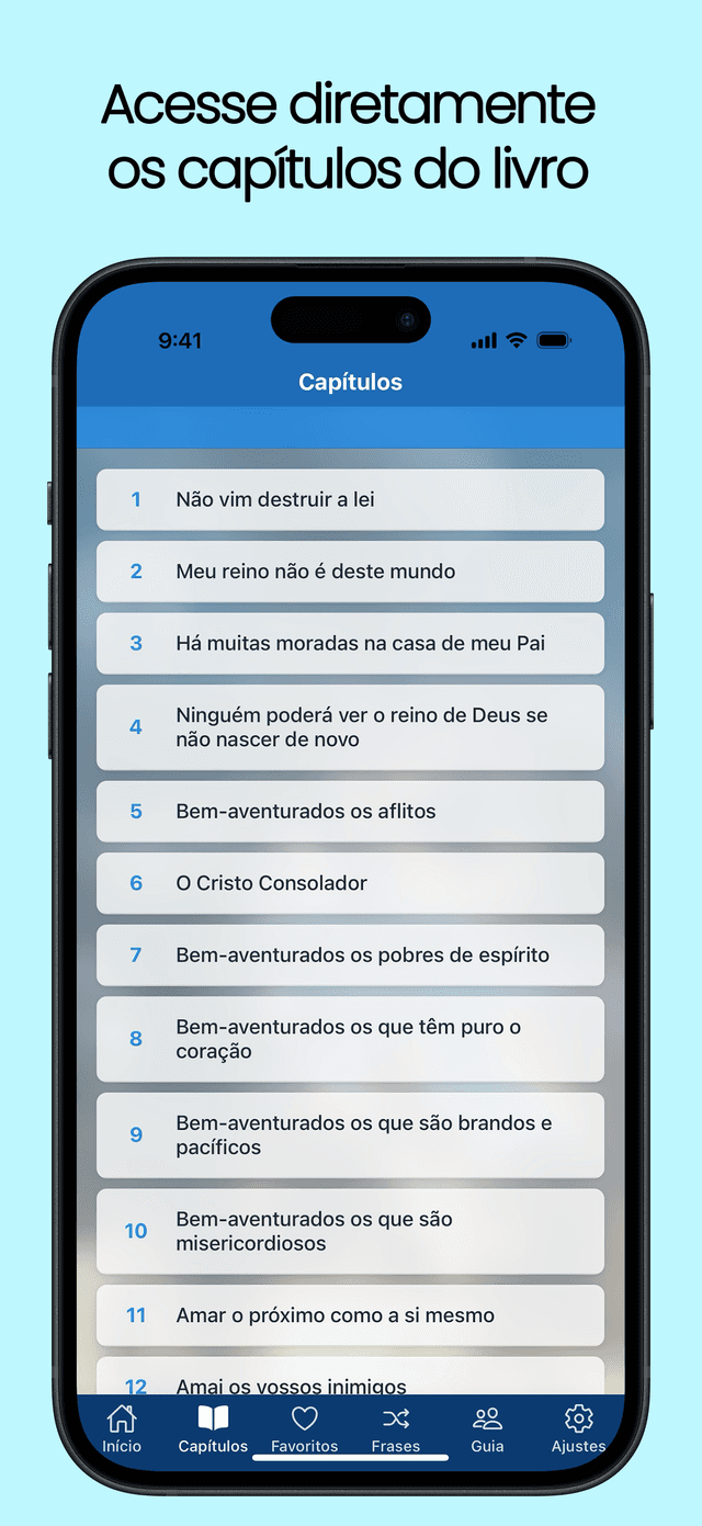 Evangelho App Screenshot 2